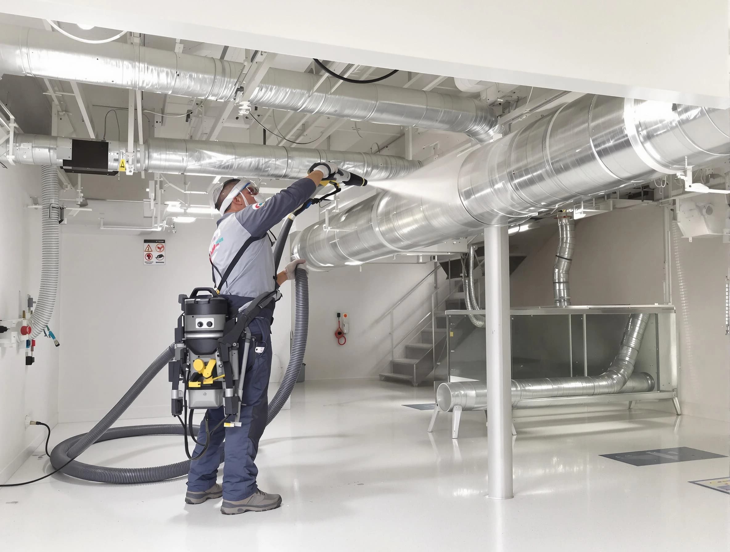 Professional central duct cleaning by Chamberlayne Air Duct Cleaning in Chamberlayne